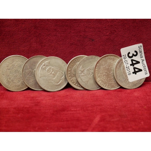 344 - LOT OF COINS