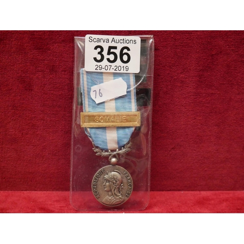 356 - FRENCH MEDAL