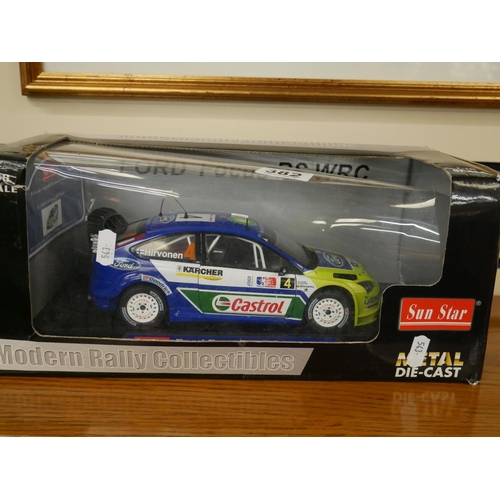 382 - DIECAST RALLY CAR