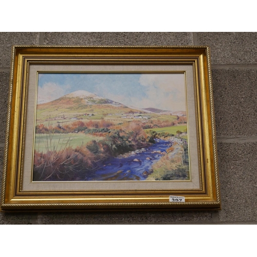 397 - COLIN TURNER OIL PAINTING