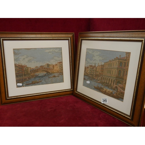 245 - 2 FRAMED PRINTS