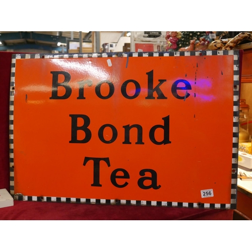 256 - OLD BROOKE BOND TEA SIGN