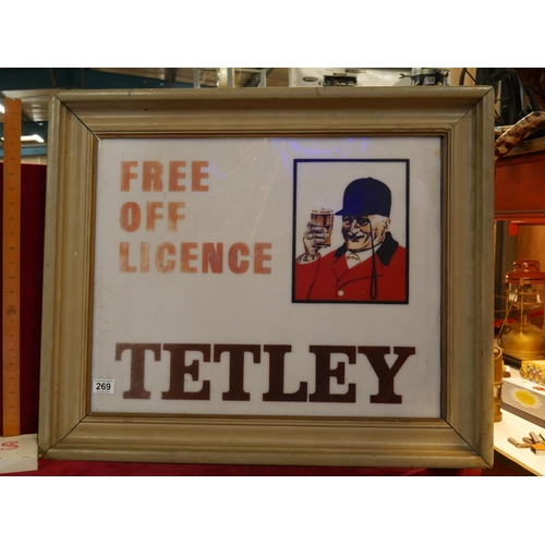 269 - TETLEY SIGN