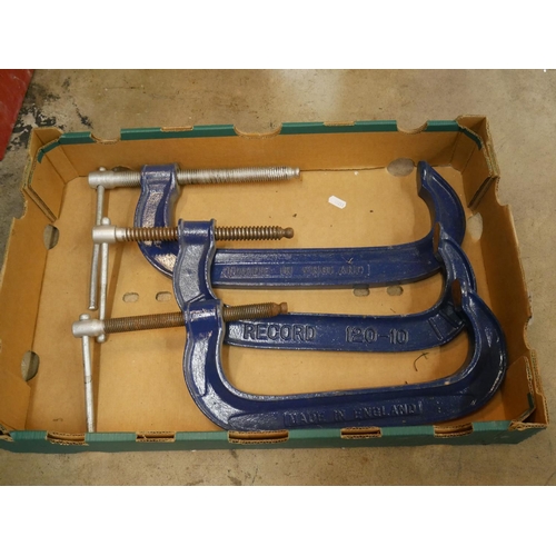 279 - 3 LARGE G-CLAMPS