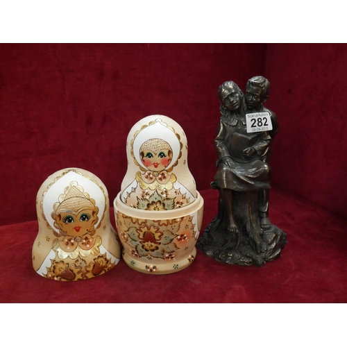 282 - GENESIS ORNAMENT PLUS RUSSIAN DOLL