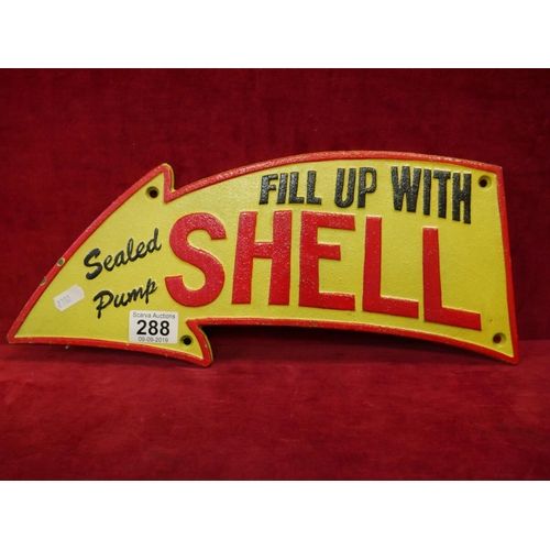 288 - SHELL SIGN