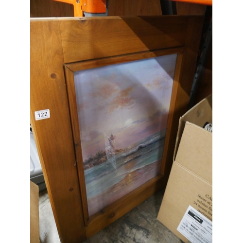 122 - FRAMED PRINT