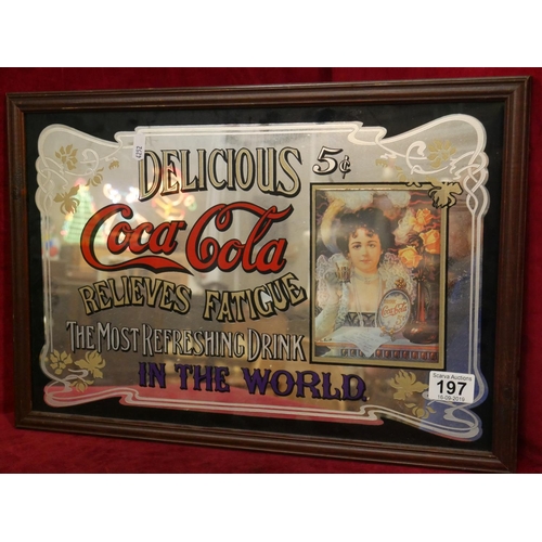 197 - COCA COLA MIRROR