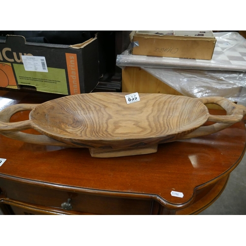 839 - WOODEN BOWL