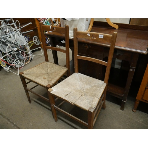 860 - 2 CHAIRS