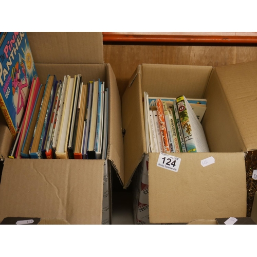 124 - 2 BOXES OF CHILDRENS BOOKS