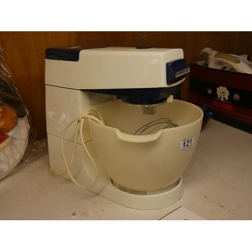 121 - KENWOOD MIXER (PLASTIC BOWL)