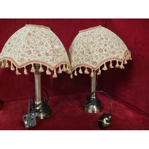 110 - 2 TABLE LAMPS