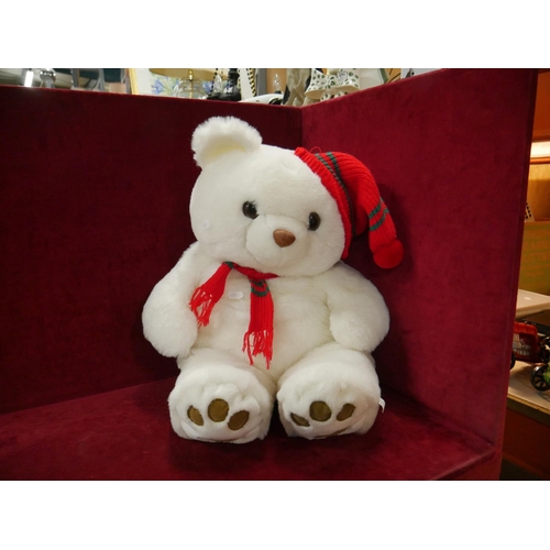 121 - WHITE TEDDY BEAR