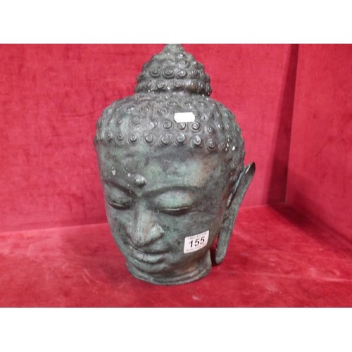 155 - GREEN BUDDHA HEAD