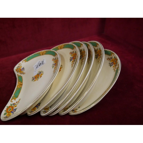 207 - LOT OF GRINDLEY PLATES