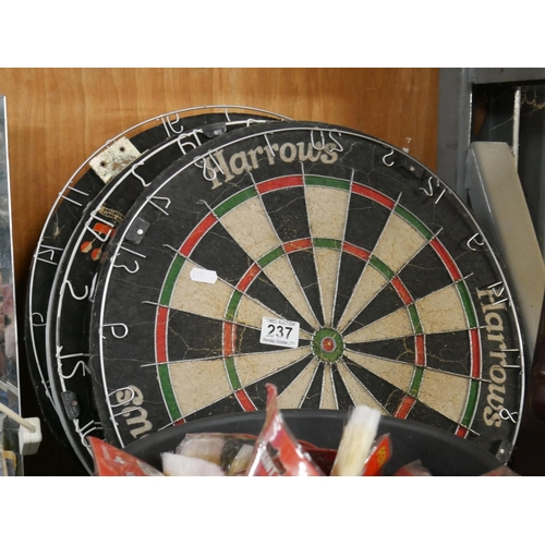 237 - 3 DARTBOARDS