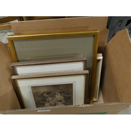 65 - BOX OF PICTURES