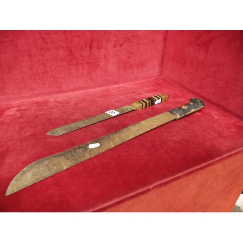 89 - 2 LARGE KNIVES