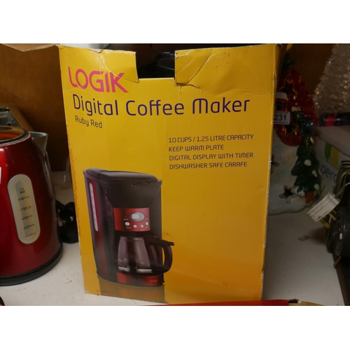 232 - DIGITAL COFFEE MAKER