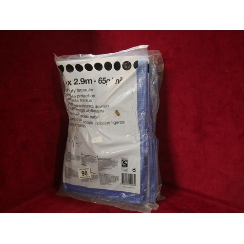 90 - 3 LIGHT TARPAULINS