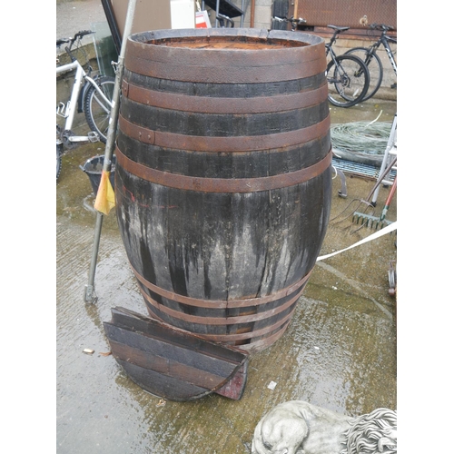 78 - LARGE DISTILLERY BARREL