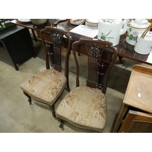 855 - 2 SIDE CHAIRS