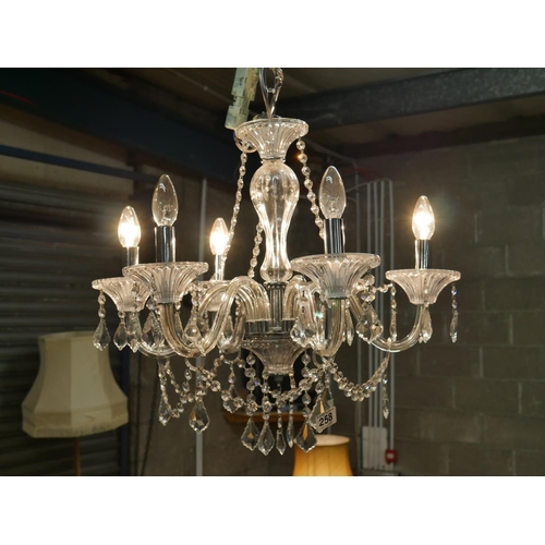 258 - TIPPERARY CRYSTAL CHANDELIER