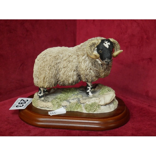 293 - BORDER FINE ARTS BLACK FACE TUP