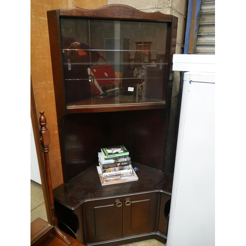 673 - CORNER CABINET