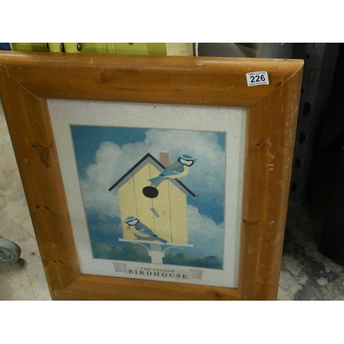 226 - FRAMED PRINT