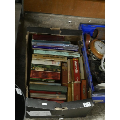 243 - BOX OF BOOKS