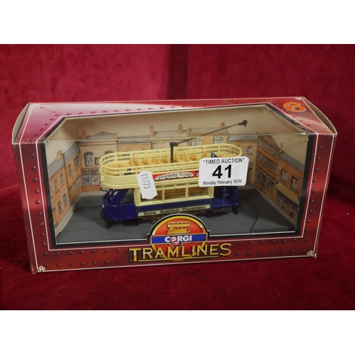 41 - BOXED MODEL TRAM