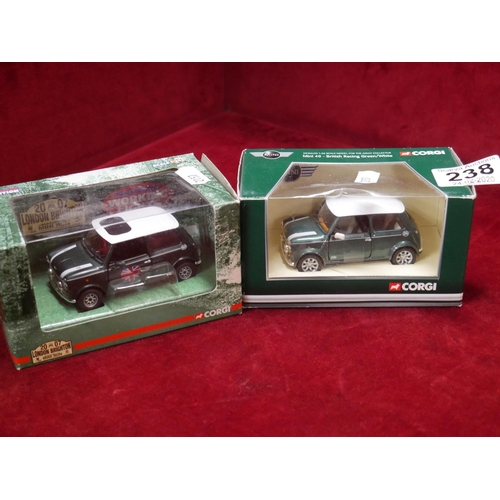 238 - 2 CORGI MINI CARS