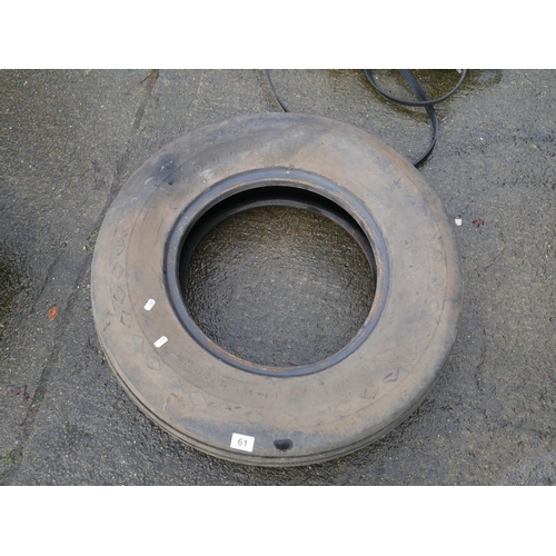 61 - TRACTOR FRONT TYRE