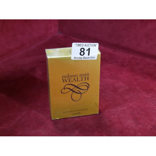 81 - BOXED PERFUME