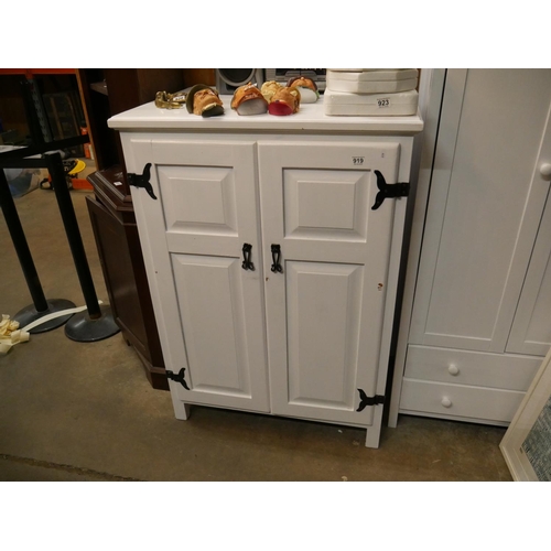 919 - PAINTED CABINET