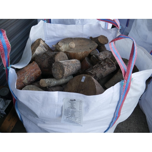 1 - TOTE BAG OF LOGS (WELL SEASONED)