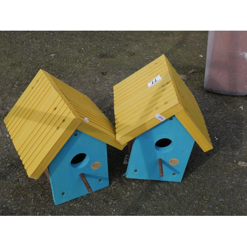 77 - 2 BIRD HOUSES