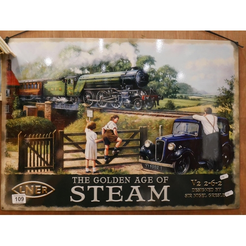 109 - GOLDEN AGE OF STEAM SIGN