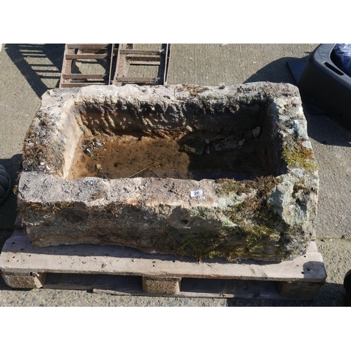 26 - LARGE STONE TROUGH