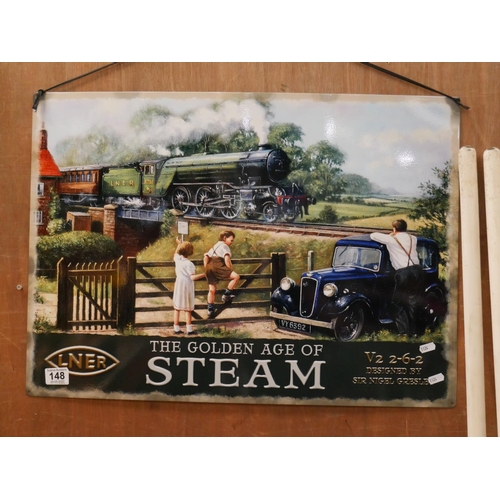 148 - GOLDEN AGE OF STEAM SIGN