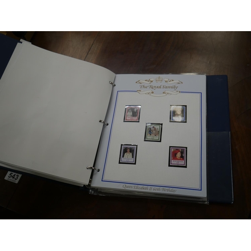 542 - ROYAL FAMILY ALBUM OF STAMPS