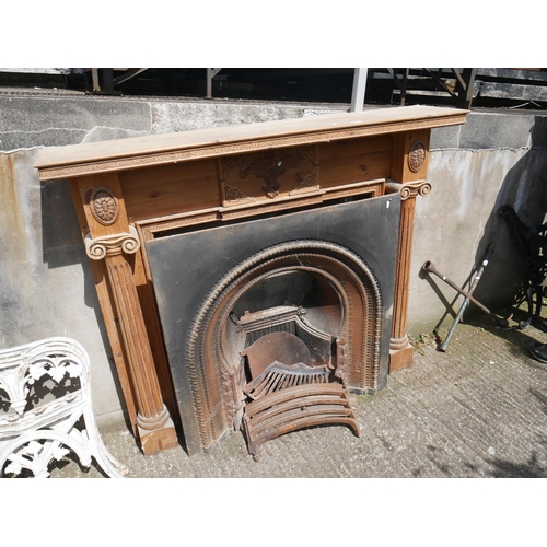 110 - FIREPLACE & SURROUND