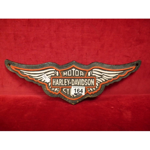 164 - HARLEY DAVIDSON SIGN