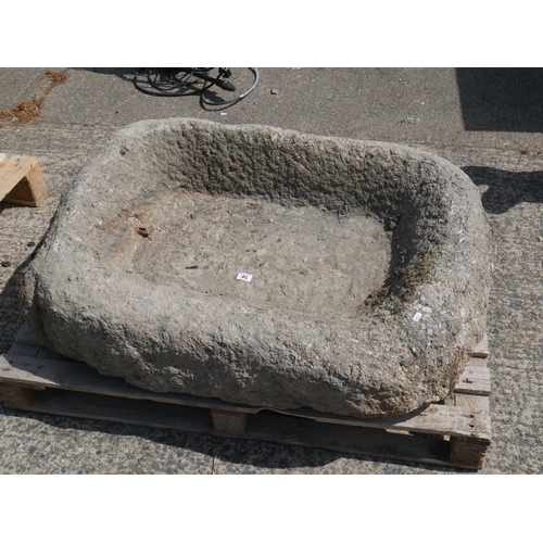 46 - STONE TROUGH