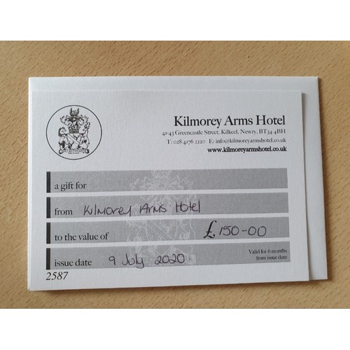 1 - OVERNIGHT STAY AT KILMOREY ARMS WITH BED AND BREAKFAST, DONATED BY KILMOREY ARMS