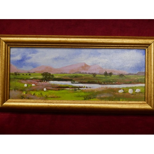 10 - FRAMED WATERCOLOUR BY SHIRLEY HAFFEY