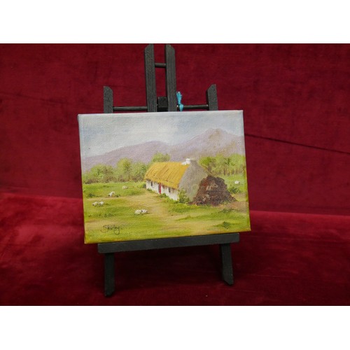 12 - FRAMED WATERCOLOUR BY SHIRLEY HAFFEY