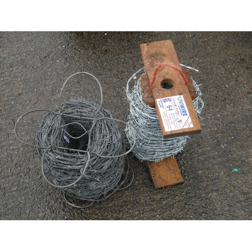 64 - 2 PART ROLLS OF WIRE